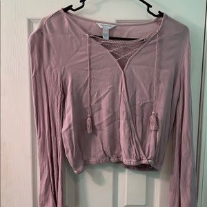 Long sleeve Crop top